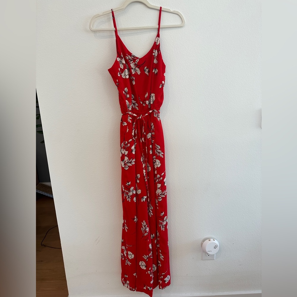 Floral jumpsuit